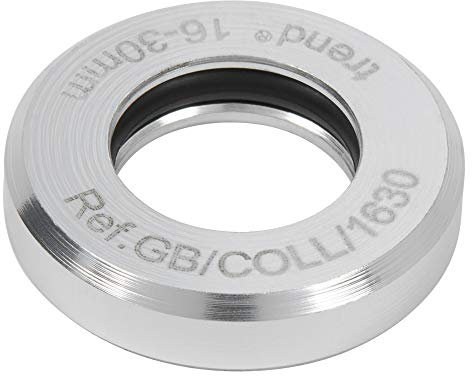 Trend Aluminium Guide Bush Collar, 16mm to 30mm, Perfect for Precision Inlay and Pocket Cutting, GB/COLL/1630