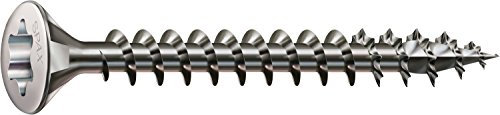 SPAX - Universalschraube, 3,0 x 25 mm, 200 Stück, Linsensenkkopf, T-STAR plus, Vollgewinde, Edelstahl rostfrei A2, 1.4567 - 0627000300253