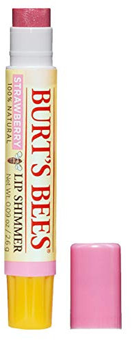 Burt's Bees Lippenschimmer Strawberry, 1er Pack (1 x 2,6 g)