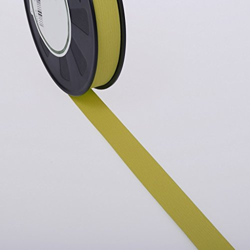 Deko und Band Wetterfestes Polyband mit Holzmaserung - lindgrün - 19 mm - 91 m Rolle - 160