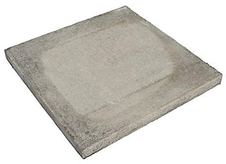 Marshalls Council Paving Slabs Flags BSS Pressed Natural Grey Pimple 600mm x 600mm x 50mm x 50 Deliveries to Mainland UK ONLY