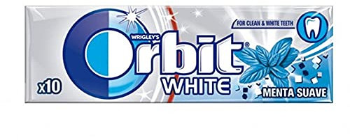 Orbit white menta suave gragea 30 ud.