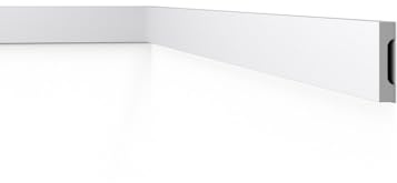 WD2 WALLSTYL Wandleiste - 70 x 15 x 2000 mm - NOËL & MARQUET - eine Marke von NMC - Extrudiertes Polystyrol mit hoher Dichte