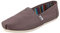 TOMS ALPARGATA Loafer Flat Espadrille Canvas Damen Grau 42 EU