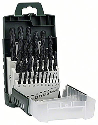 Set de 25 brocas HSS-R: Gripbox