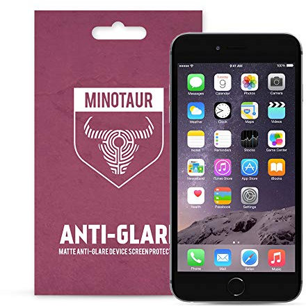 Apple iPhone 6 Plus / 6S Plus Screen Protector Pack, Matte Anti Glare by Minotaur (6 Screen Protectors)