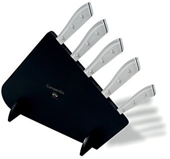 Coltellerie Berti Compendio Messerblock mit 7 Messern, Küchenmesser-Set