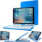 SNUGG iPad Pro 12.9 (2017/2015) 360° Keyboard, Electric Blue