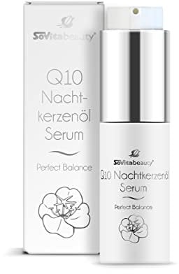 Sovita beauty Q10 Nachtkerzenöl Serum Perfect Balance, hochkonzentriert, die perfekte Pflege für anspruchsvolle Haut, 30 ml