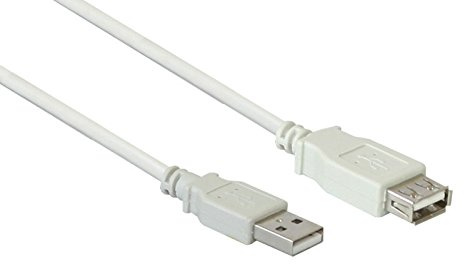 Kabelmeister® Verlängerung USB 2.0 Stecker A an Buchse A, 3m