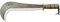 Roncola Rinaldi C/Man. Cuoio Art.104/3 Cm.45
