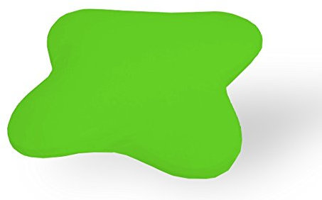 Dukal | Ersatzbezug für Ombracio/All Around Schlafkissen von Tempur | aus hochwertigem DOPPEL-Jersey | 100% Baumwolle | Farbe: apfelgrün
