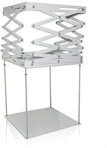 Hanchen Digitaler elektrischer Projektor-Hebebühne, Scherenwand-Deckenhalterung, Heimkino-System mit kabelloser Fernbedienung (220 V)