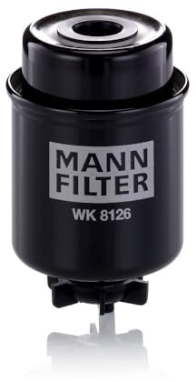 MANN-FILTER, WK 8126 Fuel Filter | For Off-Highway, Fuel System Protection, Injector Protection, Clean Fuel Supply, True OE Engineering