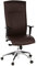 hjh OFFICE 600040 Chefsessel Murano 20 Leder Braun Bürostuhl, hohe Rückenlehne, verstellbare Armlehnen