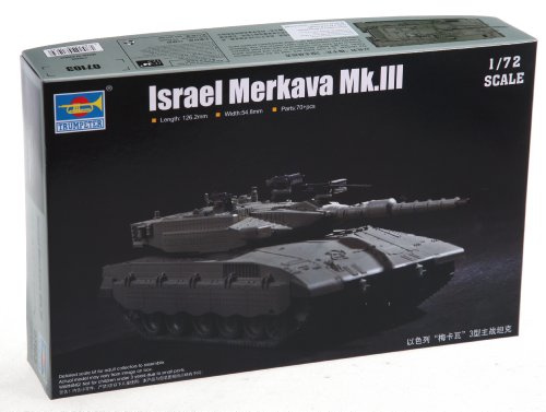 Trumpeter 07103 - 1:72 Israel Merkava Mk.III - Neu, Verschieden