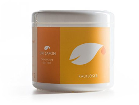 Bio Kalkreiniger - Kalklöser von Uni Sapon - rein pflanzlich - reinigt mit hochwertiger Fruchtsäure - chemiefrei - giftfrei - zertifiziert , Größe:450 g