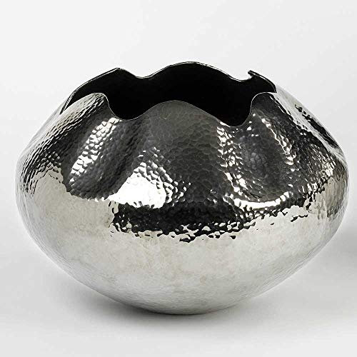 Lambert 40288 Akaba Vase, 22 x 32 cm, gehämmert vernickelt