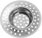 Westmark Colador para desagüe, ø 7 cm, Redondo, Acero inoxidable, Plata, 52082270