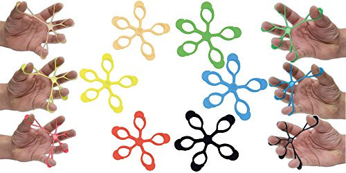 AFH Finger Expander | Hand Exerciser | 6er Pack