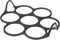patisse Recipientes para cocinar, Silicona, Negro, 23 x 7 x 5 cm