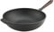 Carl Victor - Wokpfanne Wok Gusseisen Pfanne 30 cm mit Holzgriff
