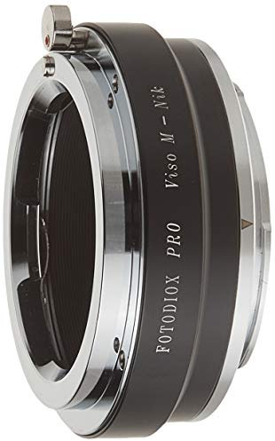 Fotodiox Pro Lens Mount Adapter Compatible with Leica M Visoflex Lenses on Nikon F-Mount Cameras