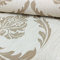 Debona Glitter Encrusted Vinyl Wallpaper Damask Ivory/Gold 9030 Full Roll