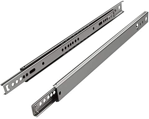 SOTECH 1 Paar (2 Stück) Teilauszug KT2-15-H27-L374-NF Höhe 27 mm, Länge 374 mm Schubladenschiene belastbar bis 15 Kg
