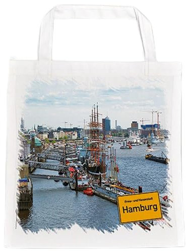 Stofftasche Hamburg 37x38,5cm