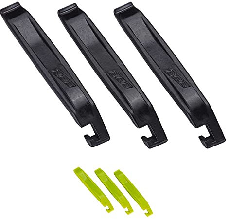 BBB Cycling - Juego de 3 palancas para neumáticos de bicicleta. Color Negro - Modelo EasyLift BTL-81