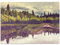 WANDKINGS Glasschneidebrett „Zauberhafte Waldlandschaft“ - Motiv wählbar - Glasschneideplatte, Schneidebrett aus Glas, Frühstücksbrettchen