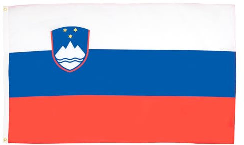 BANDIERA SLOVENIA 150x90cm - BANDIERA SLOVENA 90 x 150 cm - AZ FLAG