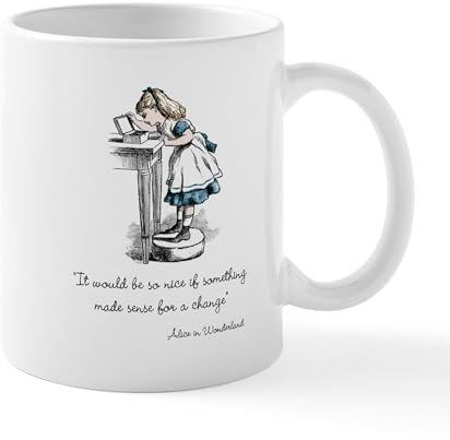 CafePress Alice in Wonderland Mug 11 oz (325 ml) Ceramic Coffee Mug