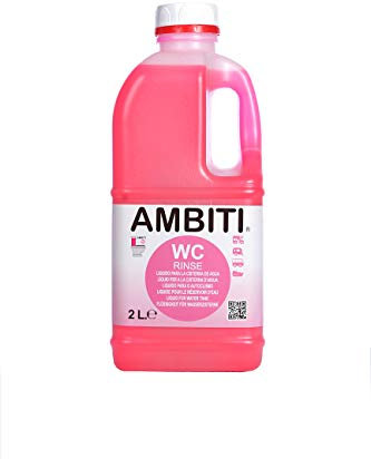 AMBITI- Rinse | Aditivo Cisterna WC | Desinfectante | Volumen 2 Litros | Fragancia Piña colada