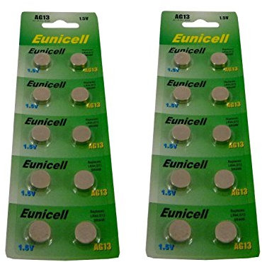 60 x AG13 G13 SR44 LR44 A76 V13GA PX76 A 357 Piles boutons alcalines