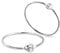 Elli Ring Damen Set Elegant Basic mit Kristallen in 925 Sterling Silber