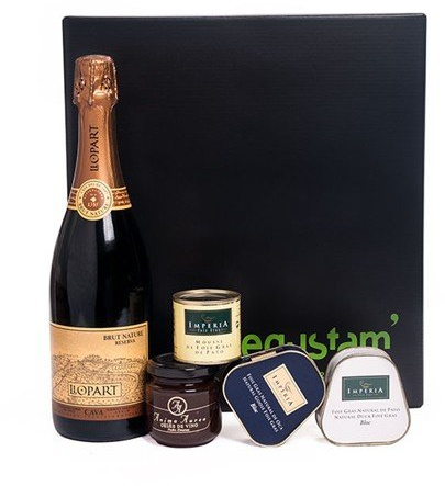 Set mit Leidenschaft von Foie