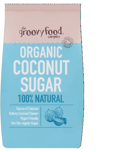 The Grrovy Food Company Organic Coconut Sugar, 500g, 1 Pack