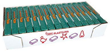 Jovi Knetmasse, 15 Tabletten 150 g, dunkelgrün (7111)