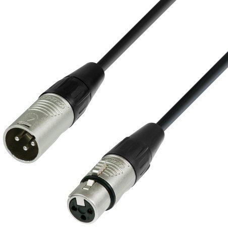 Adam Hall Cables 4 STAR DMF 0100 - Câble DMX REAN XLR mâle vers XLR femelle 1 m