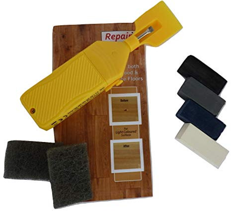 1 x White Blue Black & Grey Ceramic & Vinyl Tile Repair Kit