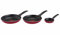 Tefal Easycare Lot de 3 poêles à frire - Red