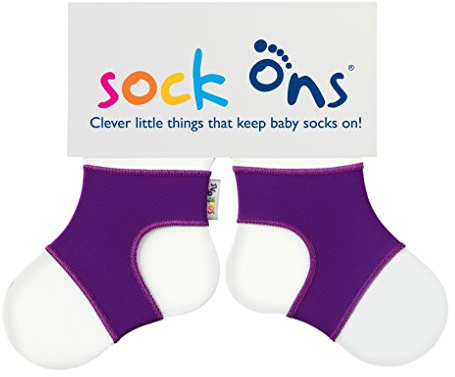 Sock Ons 90460.0 Sockenhalter Strumpfhalter, Small, 0-6 m, lila