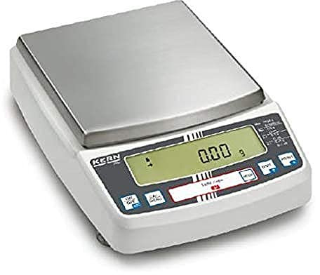 KERN wlpg6200 PBS Serie Präzisions-Waage, ohne Zulassung, ohne automatische Anpassung interne, 0 – 6200 g Bereich-Wägezelle Skala, 0.01 g