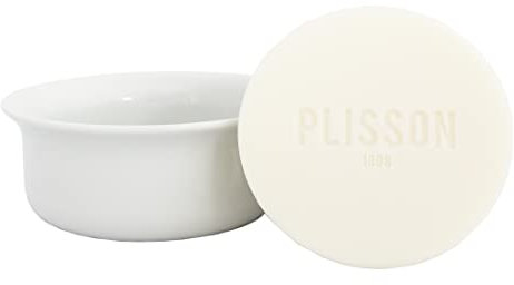 PLISSON - Savon à Barbe dans son Bol en Porcelaine