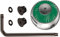 Wera 8000 B-R Reparatursatz für Zyklop Knarrenkopf, 3/8, 6-teilig, Wera 05003597001