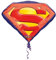 Großer Folienballon * Superhelden * für Kindergeburtstag oder Superhelden-Party // SUPERSHAPE // Folien Ballon Helium Deko Ballongas Comics
