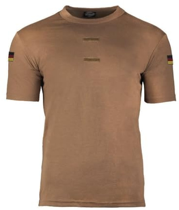 BW Bundeswehr Shirt KLETTSTREIFEN Tropenhemd Unterhemd Hoheitsabzeichen #14230