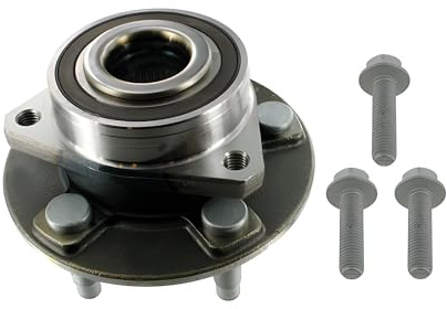 SKF Wheel Bearing Kit With Integrated ABS Sensor VKBA 7009 Rear Axle Position Height 150 mm Length 205 mm Width 205 mm - OE Quality